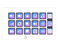 Ajazz AKP153E USB biały - 1536406 - zdjęcie 2